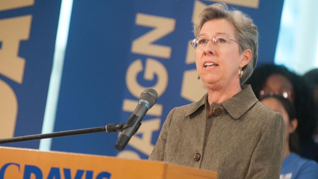 Kathryn Dewey speaking.