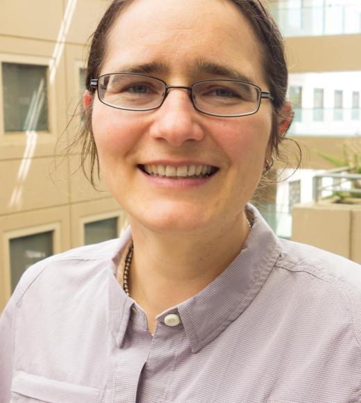 Daniela Hampel, Face photo on Meyer Hall 3rd FL patio.jpg