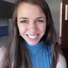 Christine Diepenbrock profile photo of face, sitting in her office